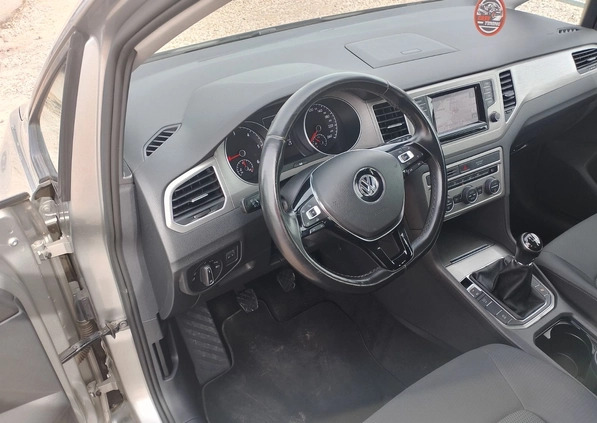 Volkswagen Golf Sportsvan cena 39999 przebieg: 165000, rok produkcji 2014 z Białystok małe 781